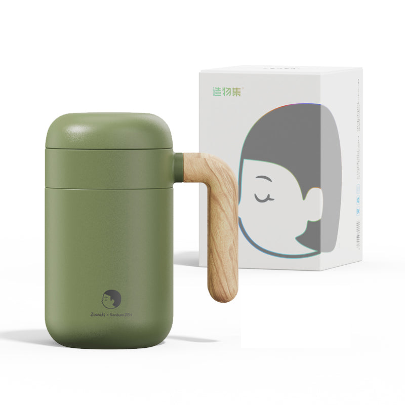 Zowoki B1 Office Series Coffee Cup Thermos Mug (460ml)