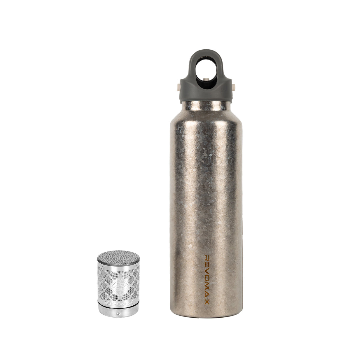 Revomax Titanium Vacuum Insulated Flask with Tea Chamber (592ml)