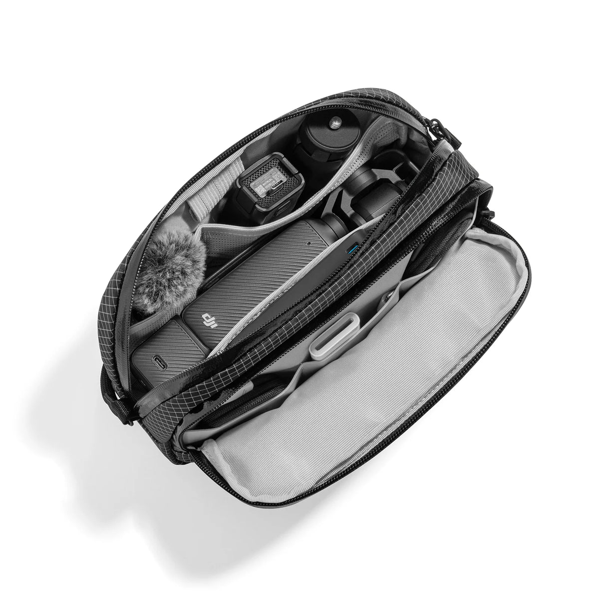 tomtoc T12M1D2_ProOrganiserPouch_Medium1.8L__black