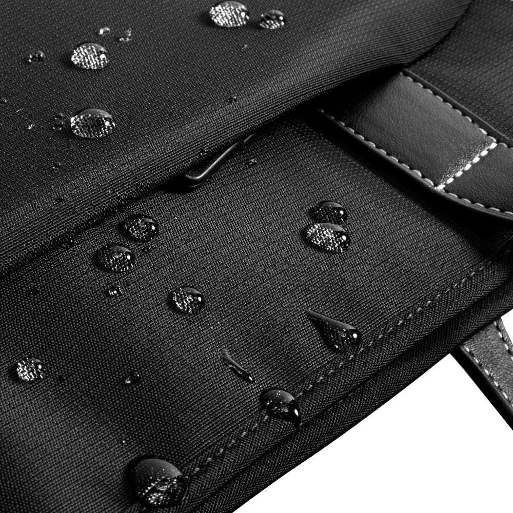Versatile-T23 Laptop Tote Bag features durable YKK zippers that are waterproof and splash-resistant, ensuring your belongings stay dry in all conditions.