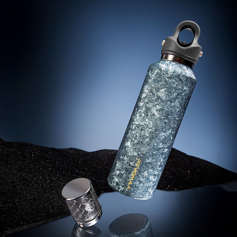 Revomax Titanium Vacuum Insulated Flask with Tea Chamber (592ml)