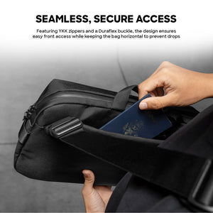 T21 Business Sling Bag for Ipad & Macbook Men Crossbody Bag Daily Shoulder Bag