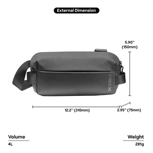 T21S Water Repellent Crossbody Travel Sling Bag