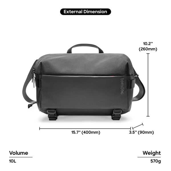 T21 Business Sling Bag for Ipad & Macbook Men Crossbody Bag Daily Shoulder Bag