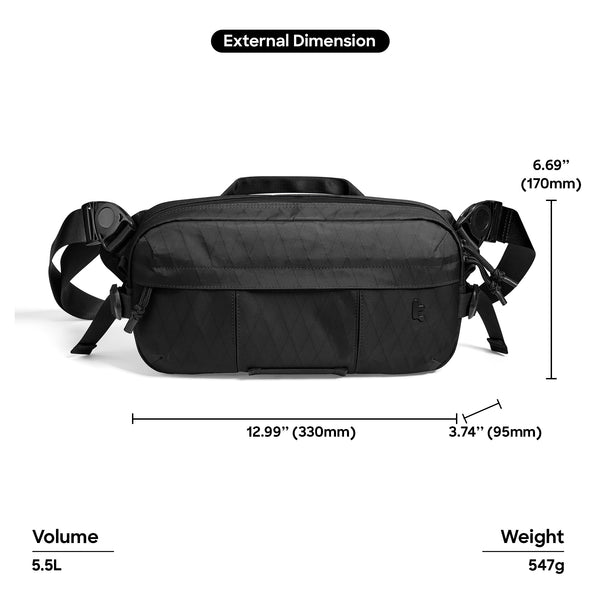 T26 X-Pac Daily Sling Bag Men Crossbody Bag Tablet Bag for iPad Mini