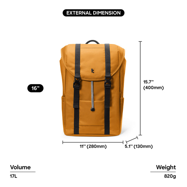 TA1 VintPack 15.6" & 16" Laptop Backpack Macbook Bag