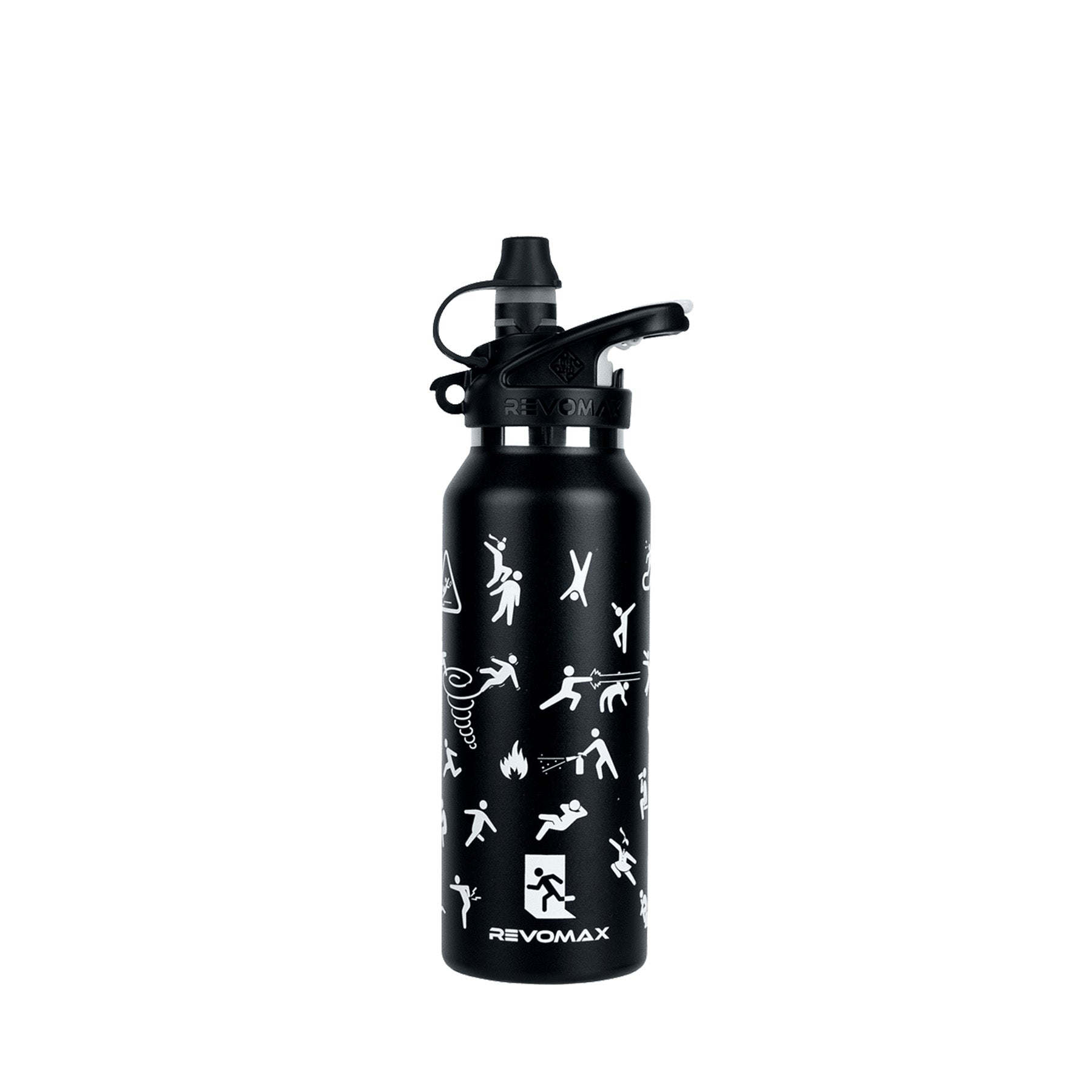Revomax Fire Extinguisher Straw Insulated Flask (355ml)