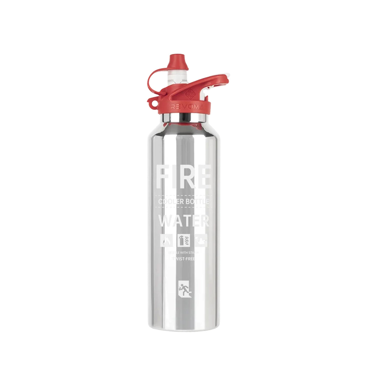 Revomax Fire Extinguisher Straw Insulated Flask (592ml)