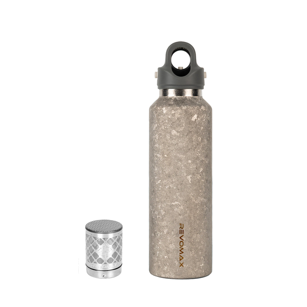 Revomax Titanium Vacuum Insulated Flask with Tea Chamber (592ml)