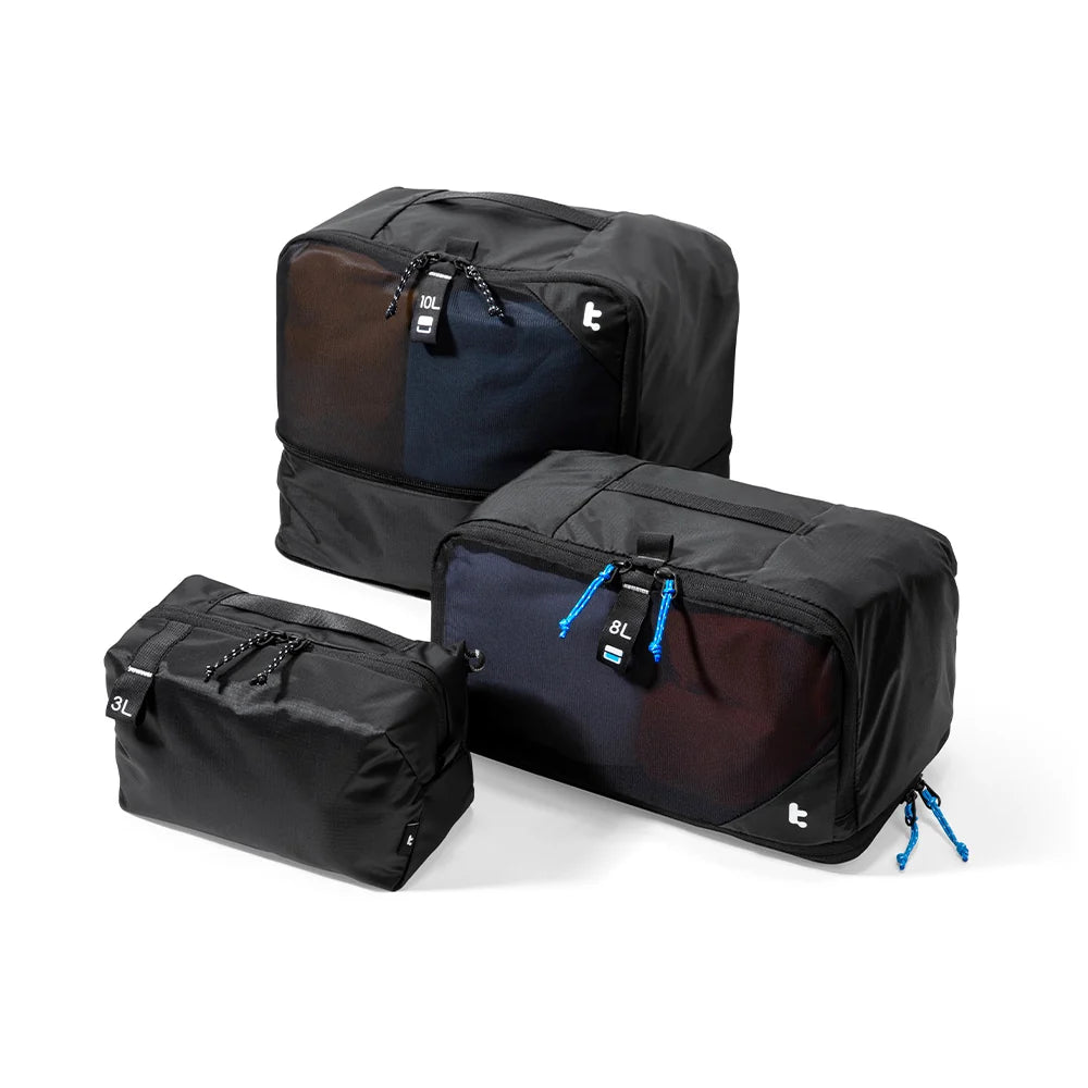 Packing Cube Set (3L + 8L + 10L-15L Expandable) - T02