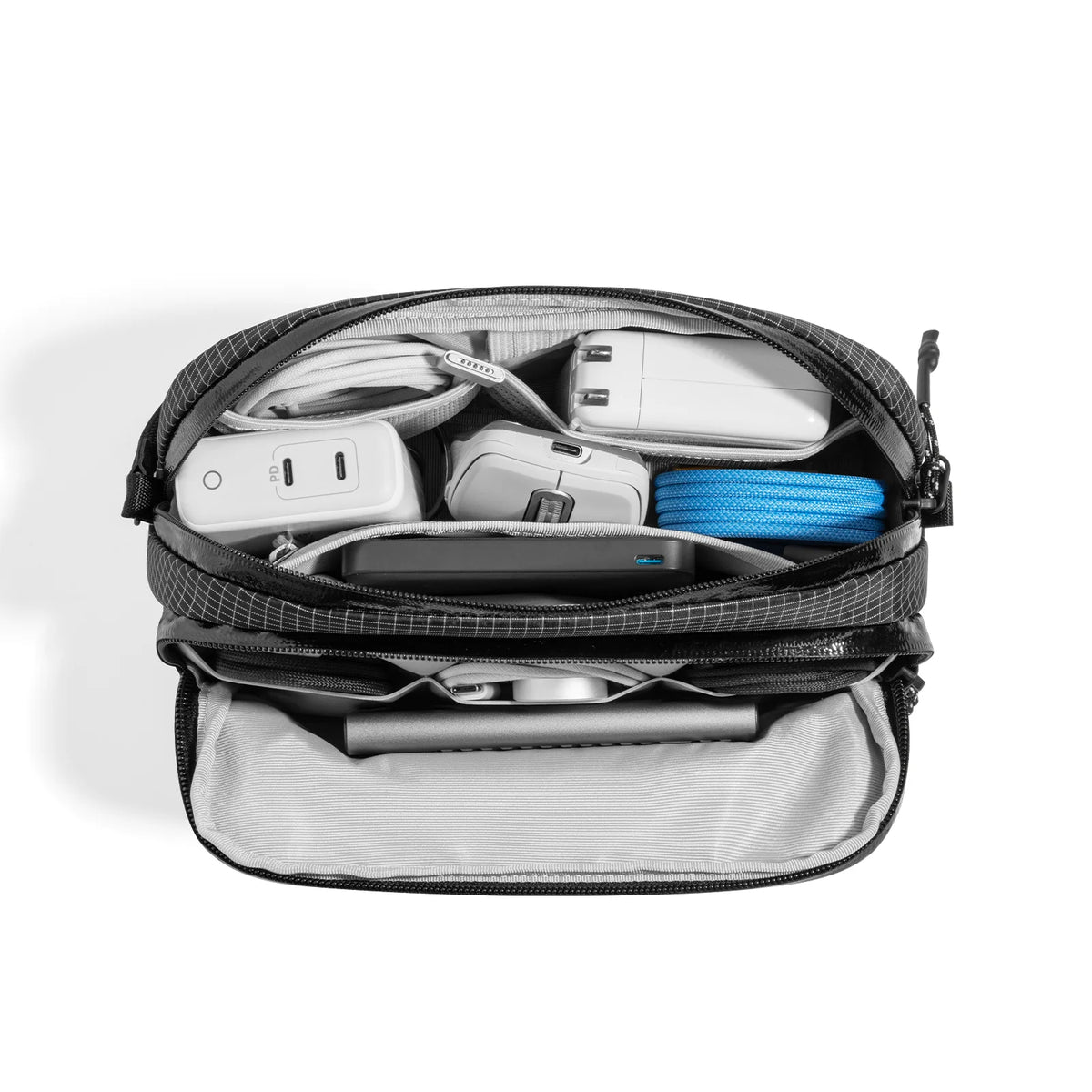 tomtoc T12M1D2_ProOrganiserPouch_Medium1.8L__black