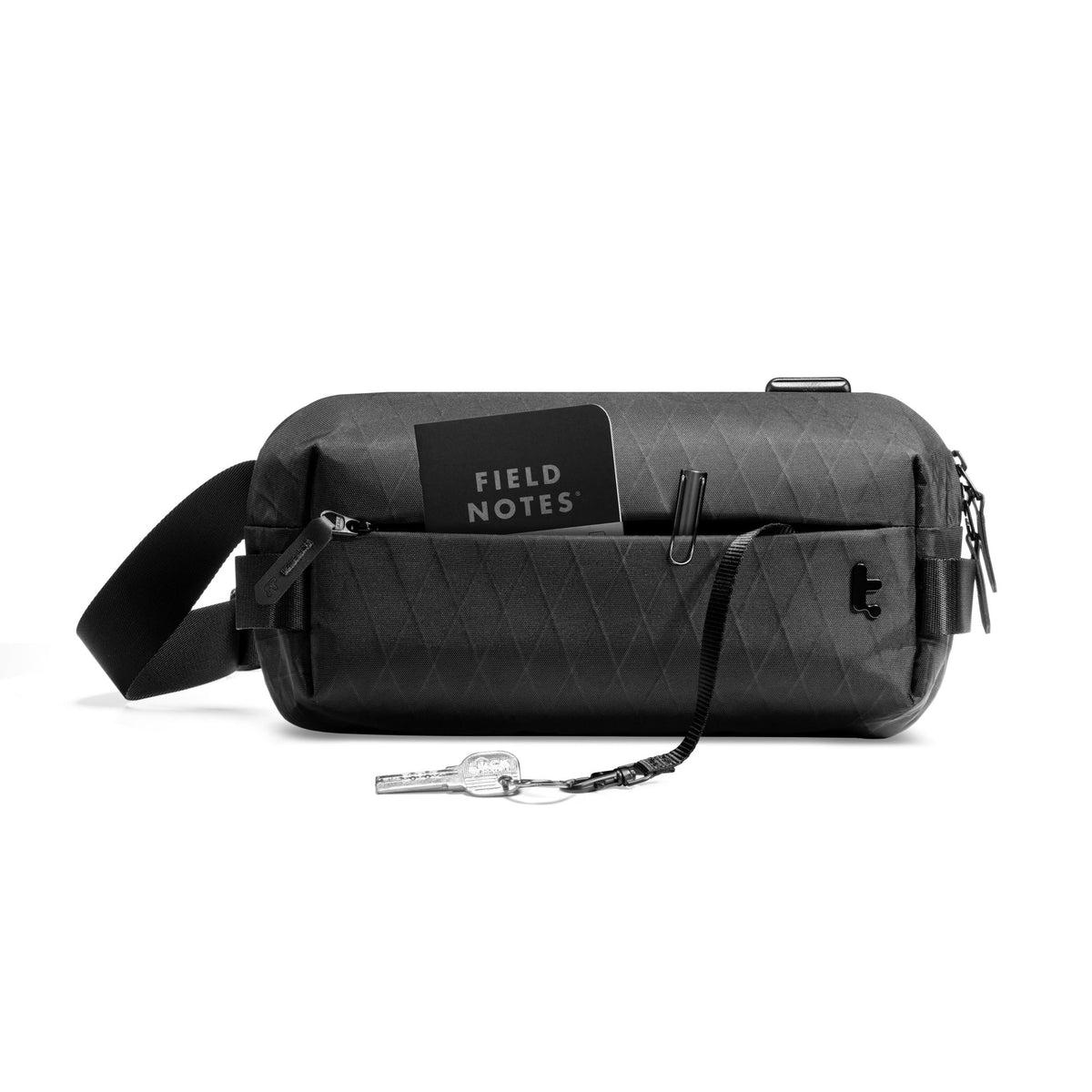 tomtoc X-Pac Sling Bag Small (3L) T21S1D2 front pocket view