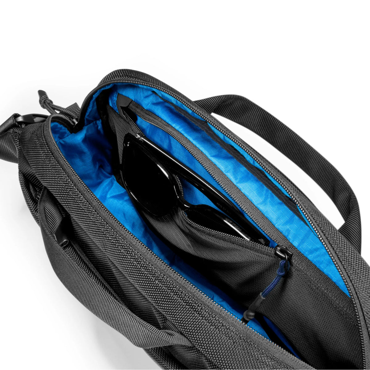 tomtoc Wander Daily Sling Bag (5.5L) - T26 in black inner view