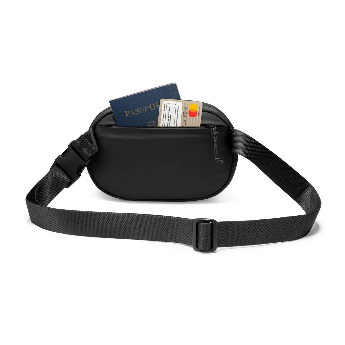 tomtoc women Slingbean Belt Bag (1.5L) - T32S1 in black colour