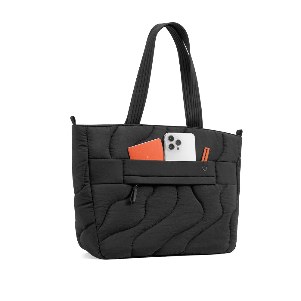 Terra Puffy Laptop Tote Large (17.5L) - T38L1D1 back view
