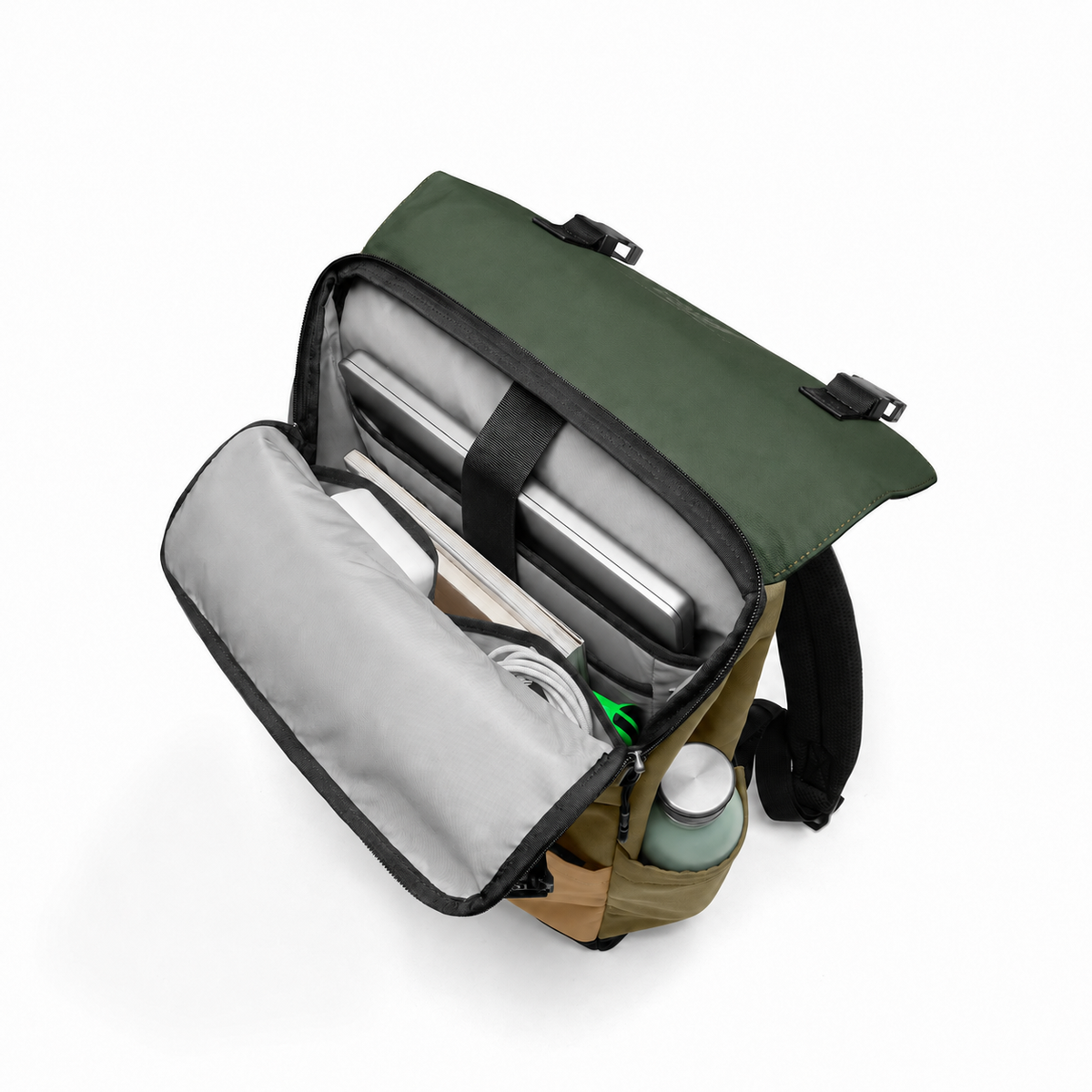 tomtoc Slash Backpack Green (18L) - T64 