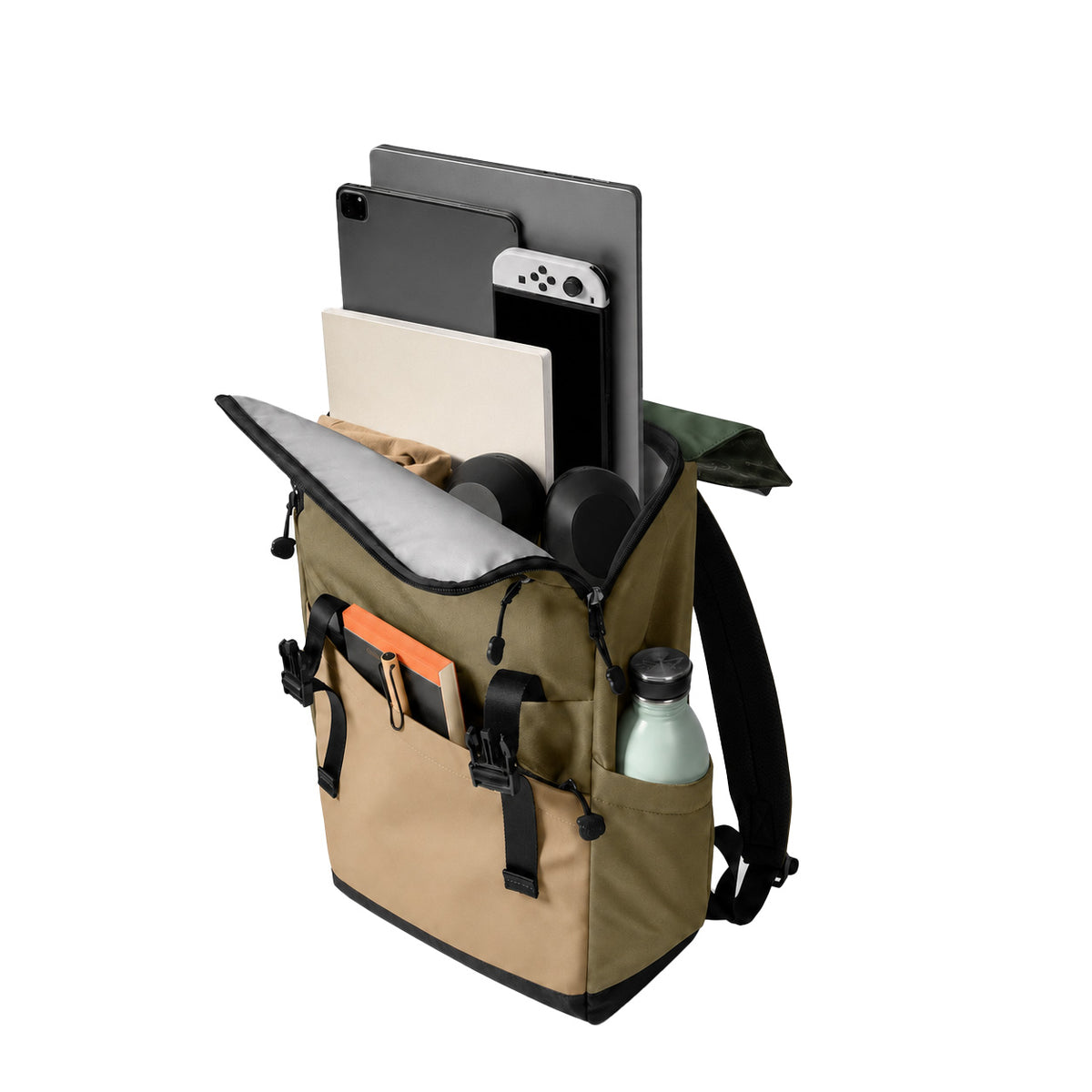 tomtoc Slash Backpack Green (18L) - T64 