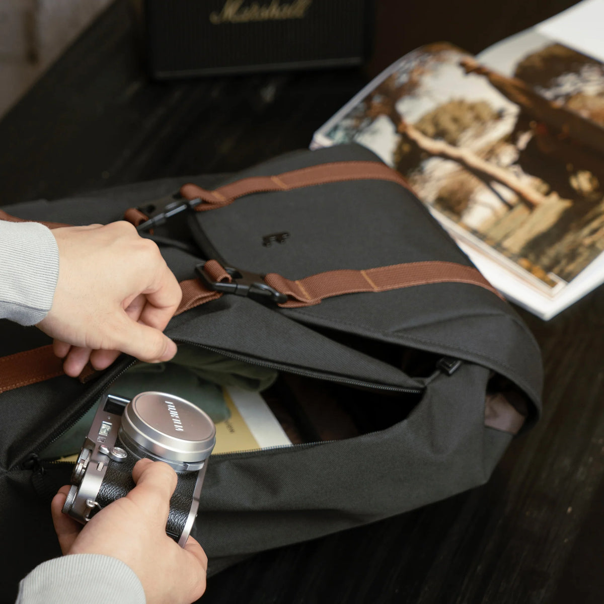 tomtoc Vintpack Laptop Backpack Medium (22L) - TA1