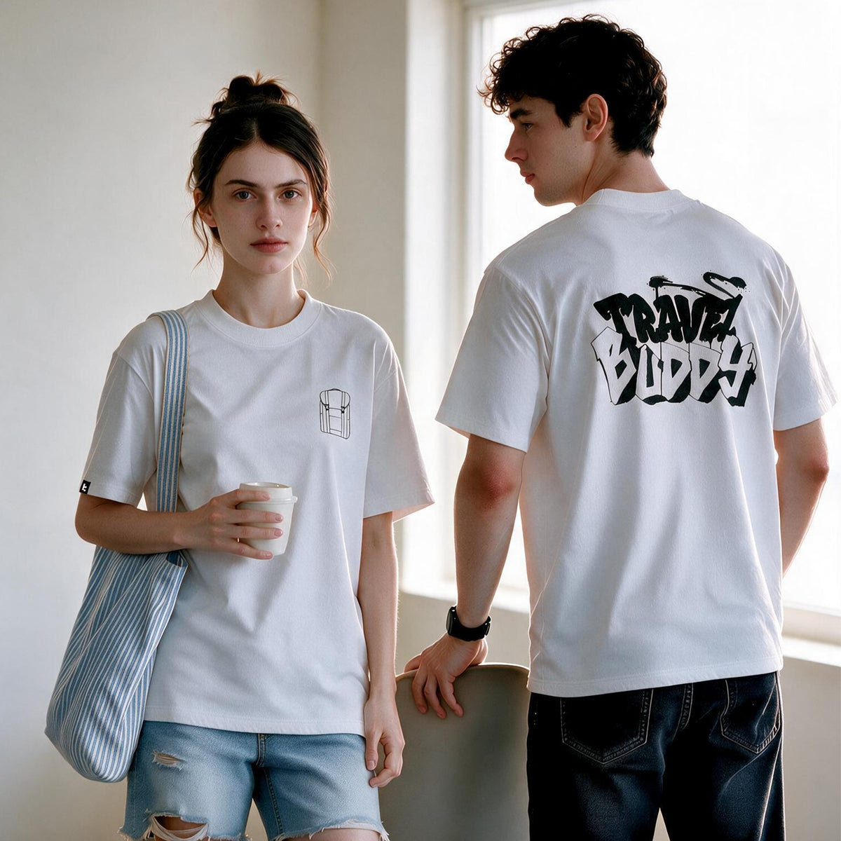 Signature Unisex Travel Buddy Embroidery Tee
